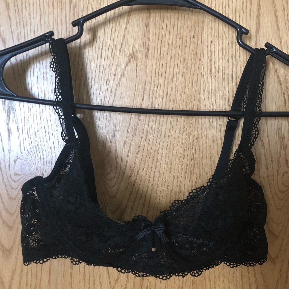 Black Mesh Bralette